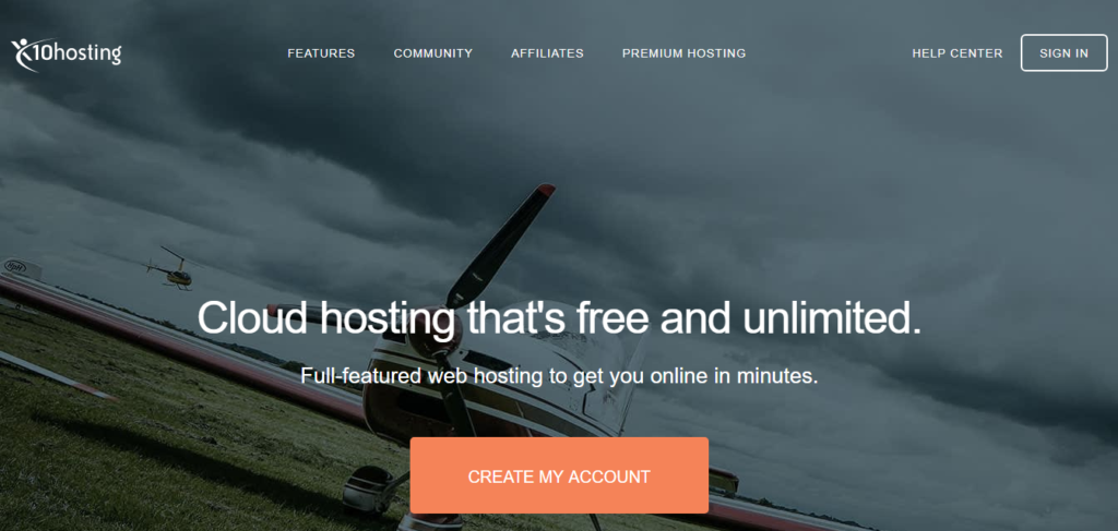 x10Hosting.com  1024x487 - Free WordPress Hosting for Beginners