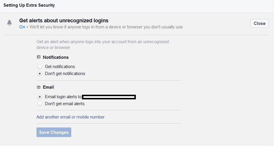 Extra Security and Login - Facebook security Guide - Be safe on Facebook