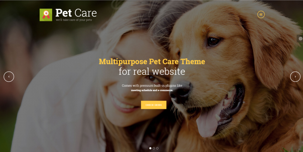 Pet Care 1024x513 - Best Healthcare WordPress Themes Available on ThemeForest