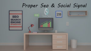 SEO and Social Signal 300x169 - 5 Common problems Face by New Blogger