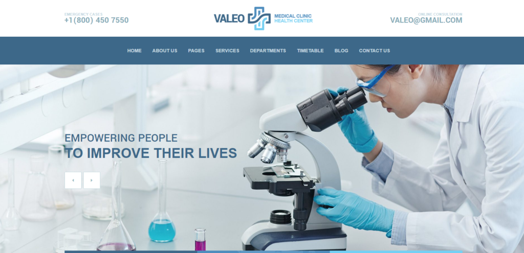 valeo 1024x495 - Best Healthcare WordPress Themes Available on ThemeForest