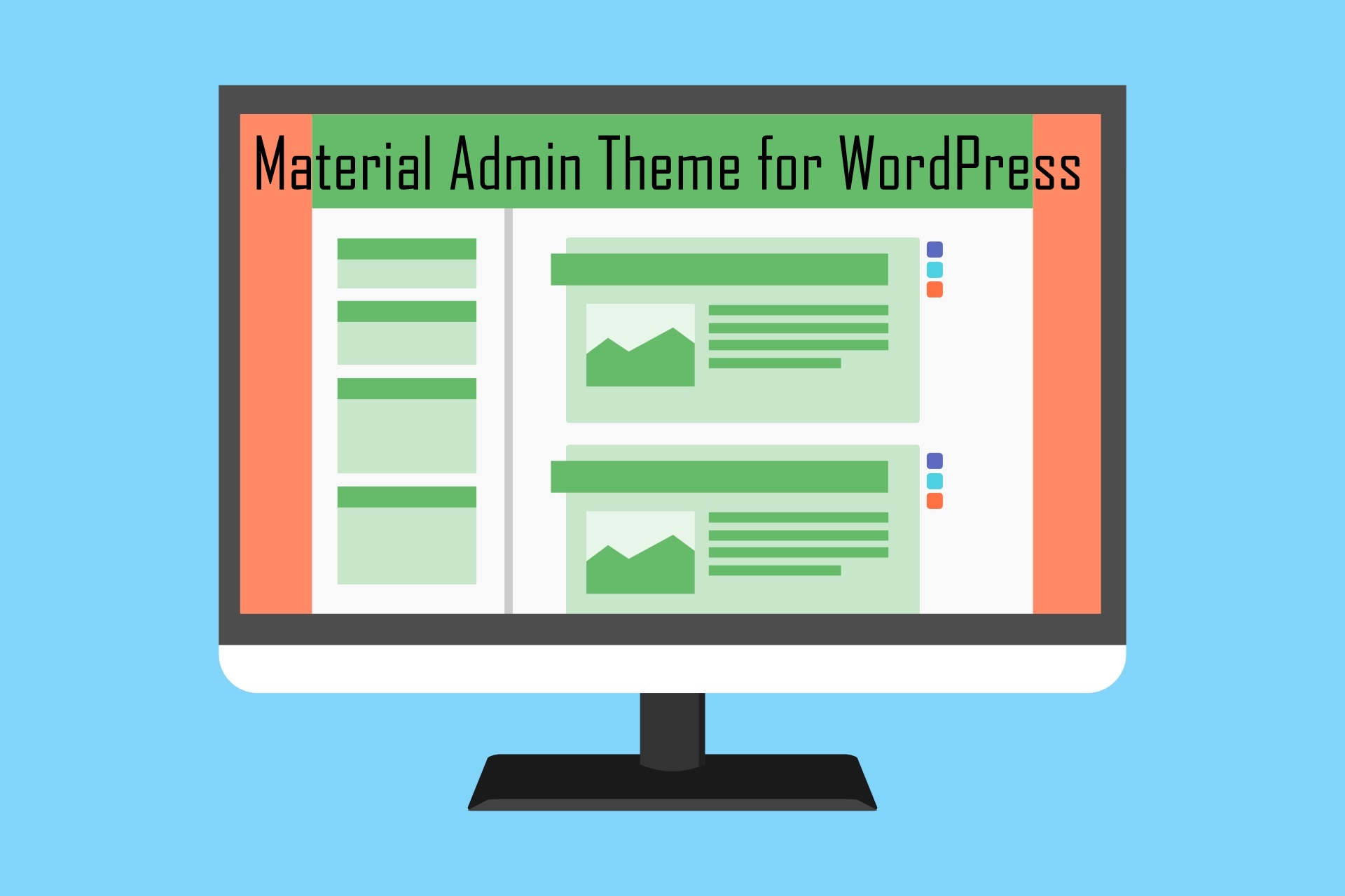 Material Admin Theme for WordPress