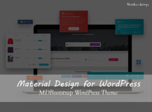 Material Design for WordPress - MDBootstrap WordPress Theme