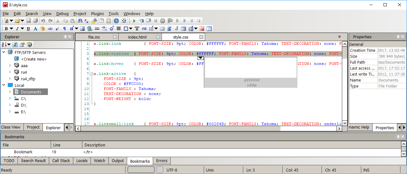 free php html css javascript editor codelobst - Free PHP, HTML, CSS, JavaScript editor - CodeLobster IDE
