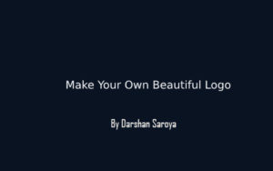 Make Your Own Beautiful Logo